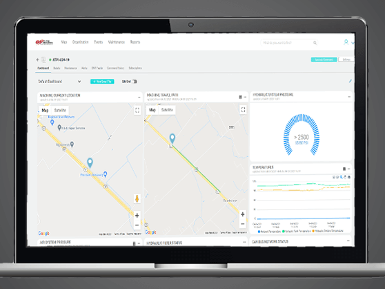 Customizable IOT Dashboards for Heavy Equipment Manufacturers