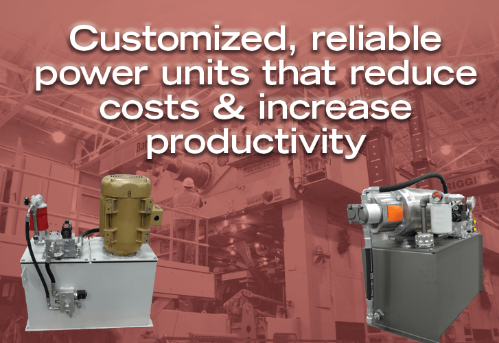 Hydraulic Power and Lubrication Units