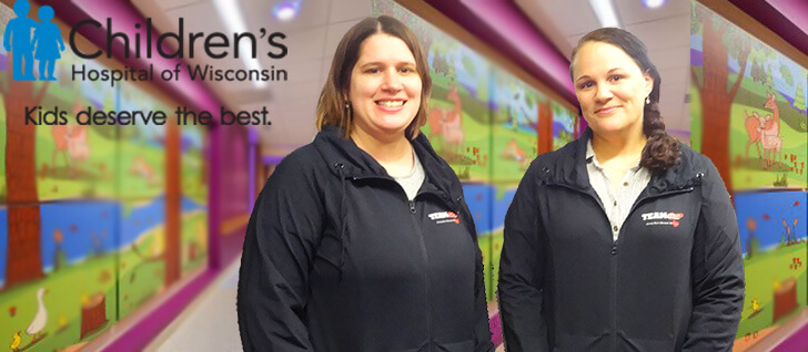 Amanda & Serena TEAM GS for Children's Hospital of Wisconsin 